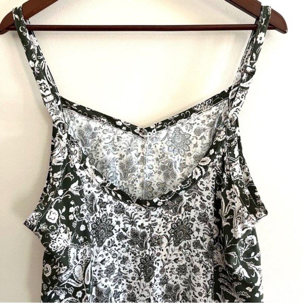 Torrid Black and White Floral Midi Dress - Picture 11 of 13